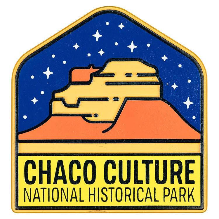 Chaco Culture National Historical Park Flex Magnet - Fell Logo