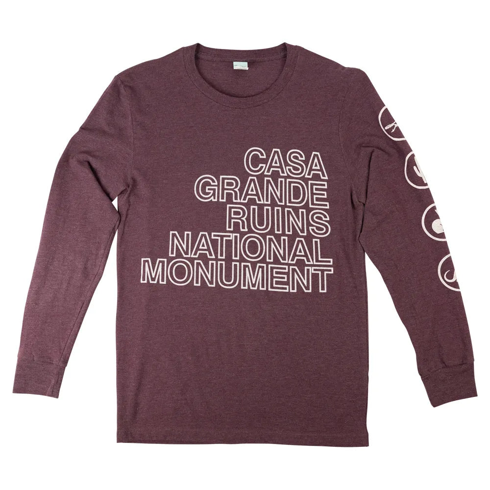 Casa Grande Ruins National Monument T-Shirt - Icons front view arms down