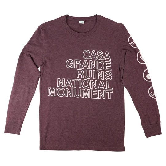 Casa Grande Ruins National Monument T-Shirt - Icons front view arms down