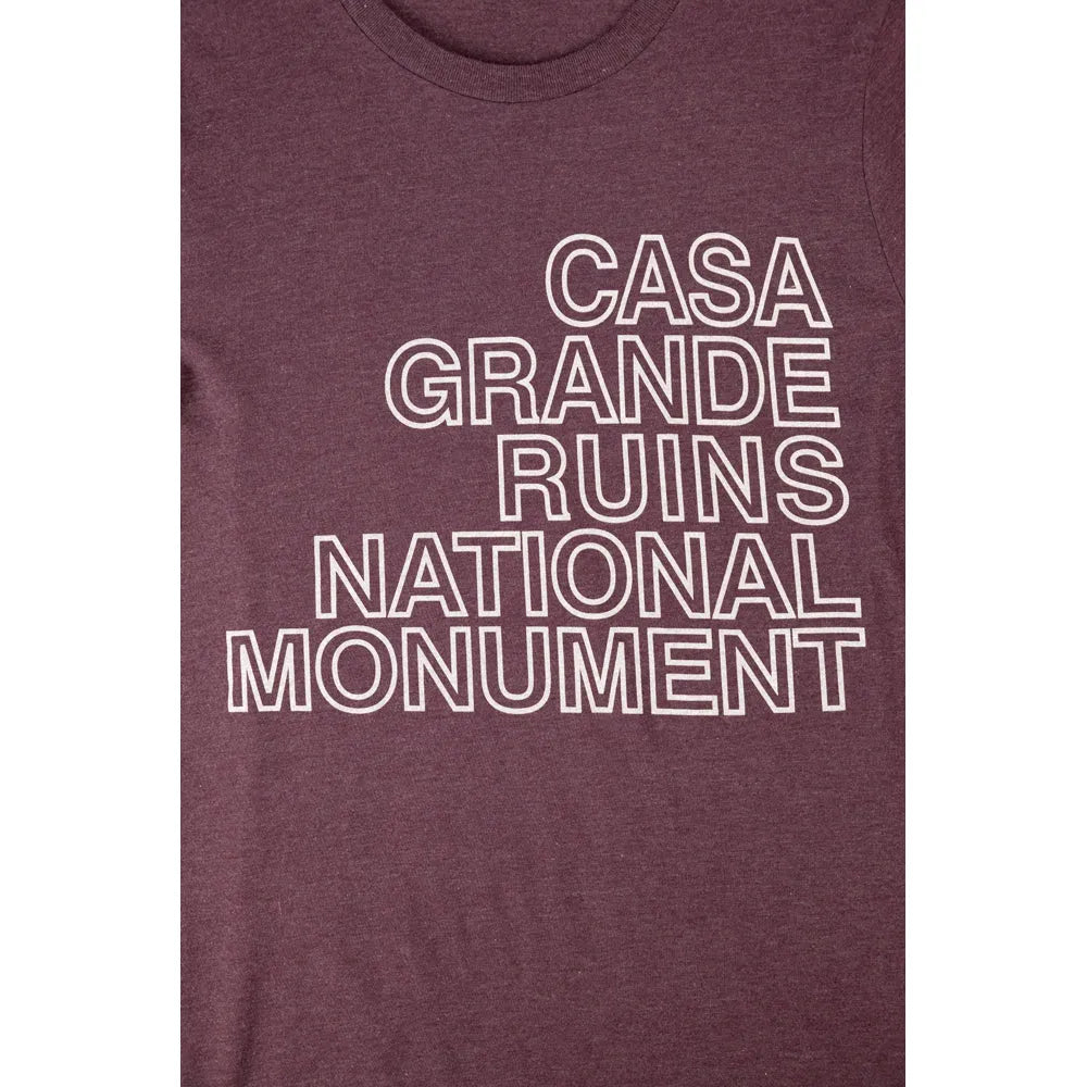 Casa Grande Ruins National Monument T-Shirt - Icons front logo detail