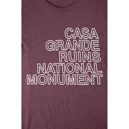 Casa Grande Ruins National Monument T-Shirt - Icons front logo detail