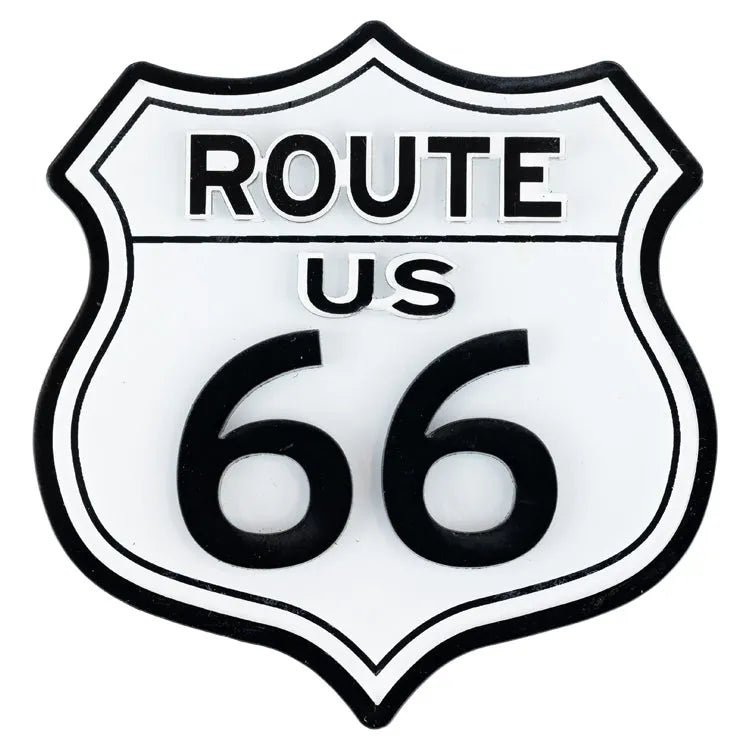 Route 66 Acrylic Road Sign Magnet
