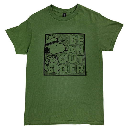 Peanuts Be An Outsider T-Shirt