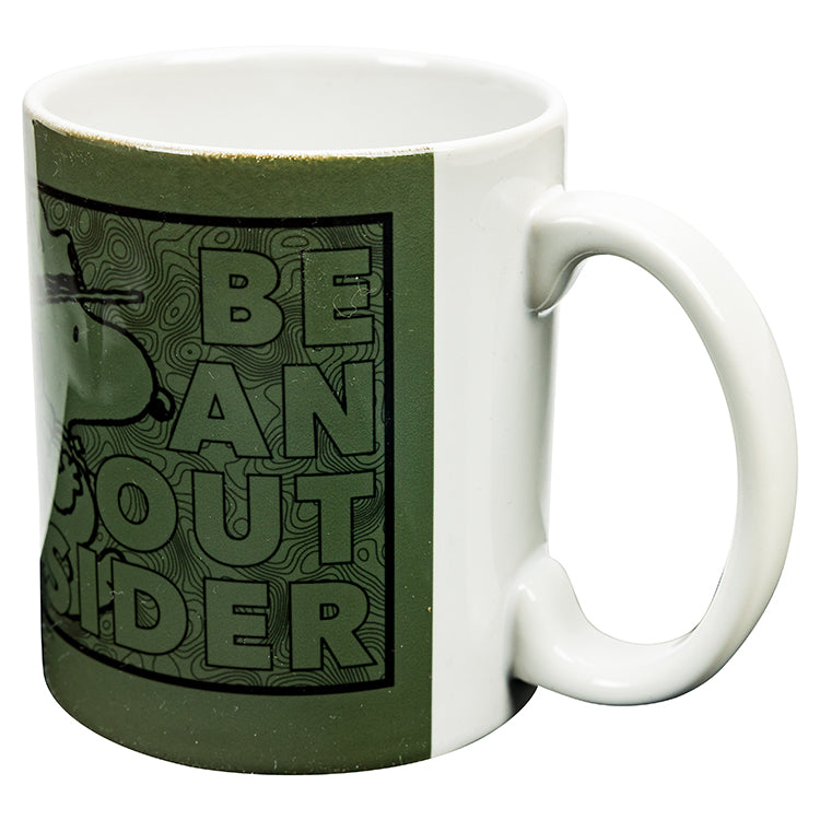 Peanuts Be An Outsider Mug