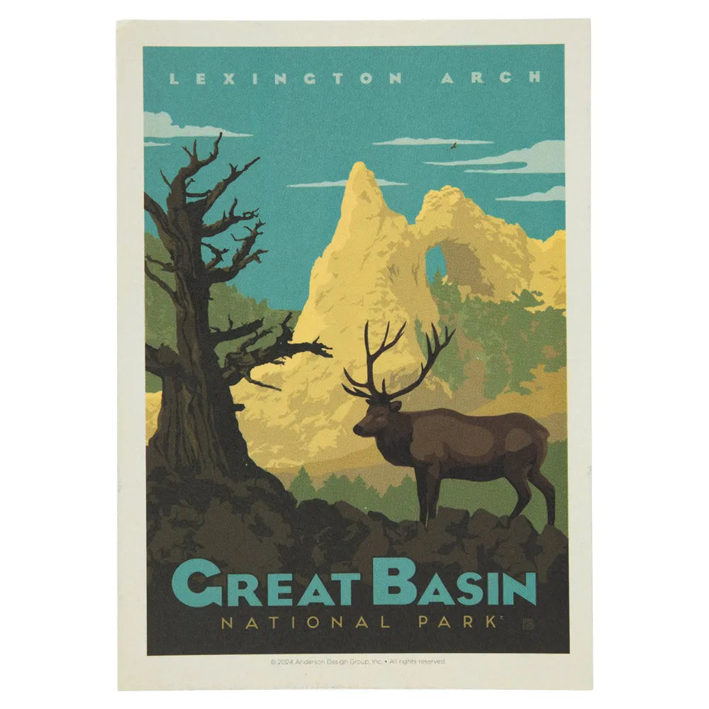 Great Basin National Park Postcard - ADG Graphic