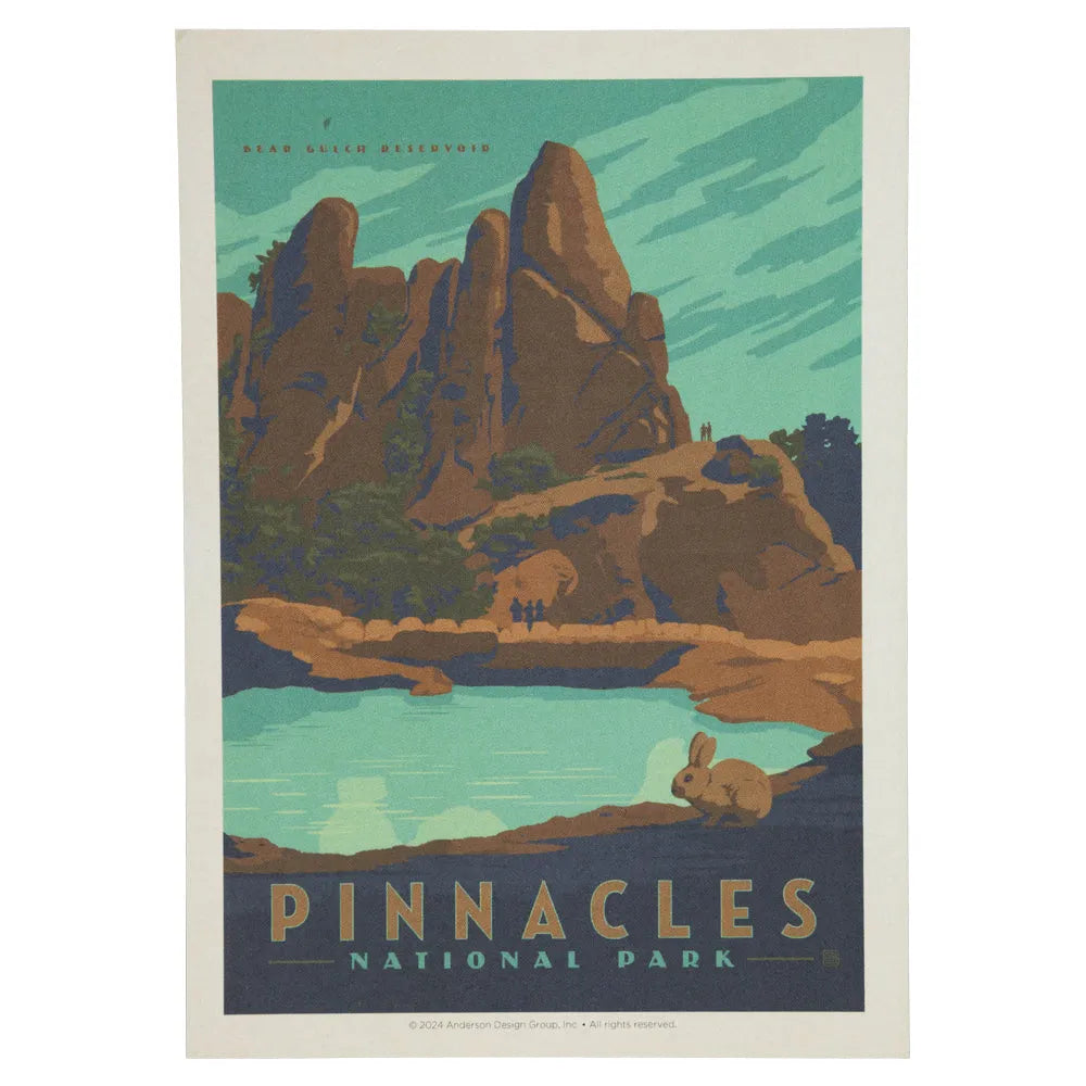 Pinnacles National Park Postcard - ADG Graphic