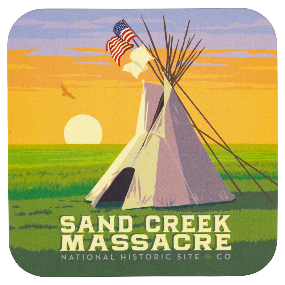 Sand Creek Massacre Coaster by Anderson Design Group WNPA Western