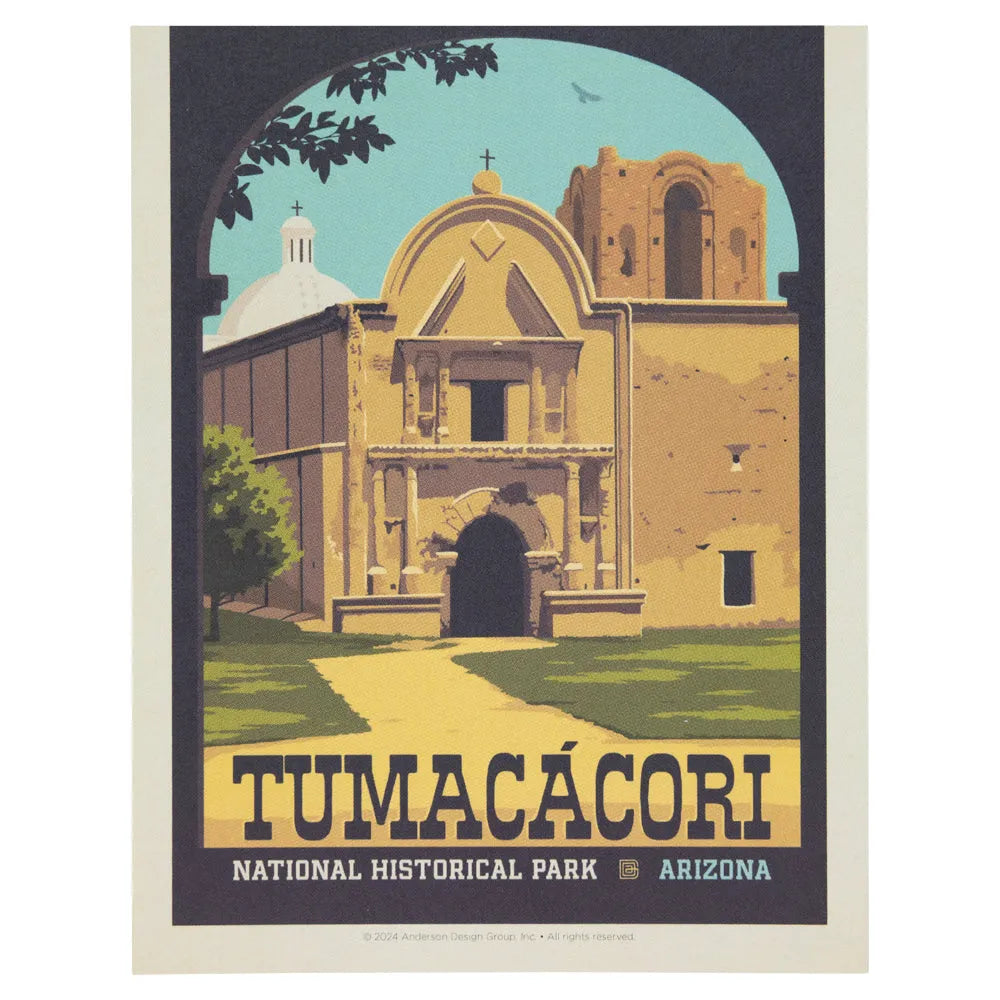 Tumacácori National Historical Park Postcard - ADG Graphic