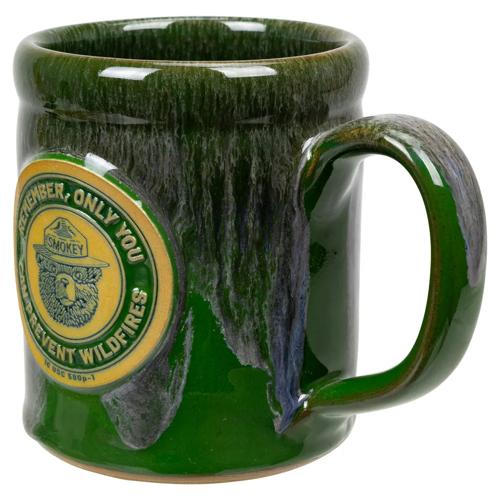 Smokey Bear Camper Mug Facing Right