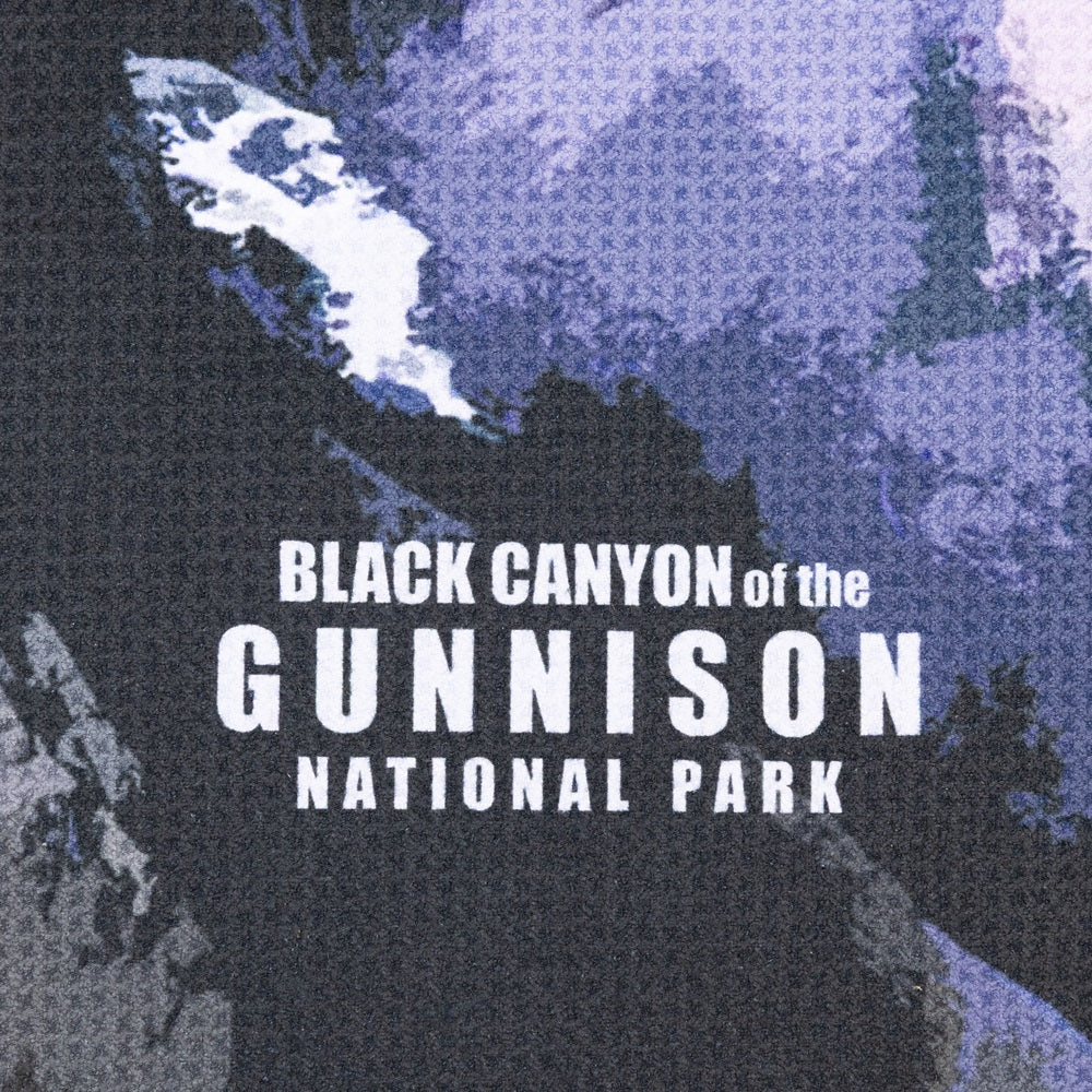 Text overlay on a scenic background of Black Canyon of the Gunnison National Park