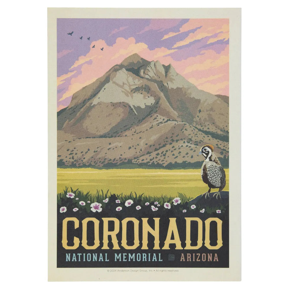 Coronado National Memorial Postcard - ADG Graphic