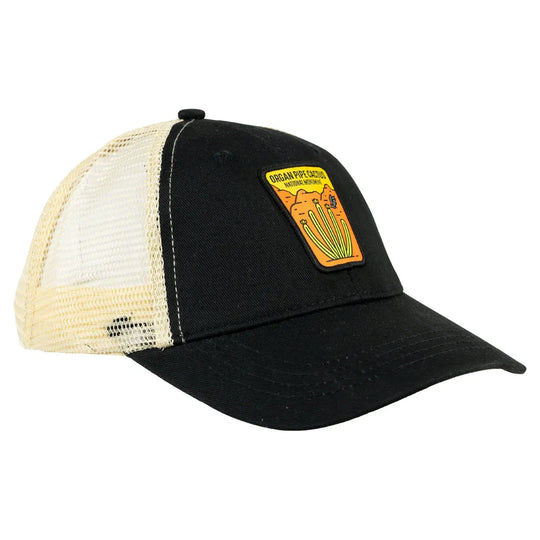 Organ Pipe Cactus National Monument Mesh-Back Cap - Fell Logo quarter turn left