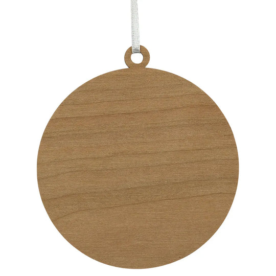 Black Canyon of the Gunnison National Park 3-D Wood Ornament back view