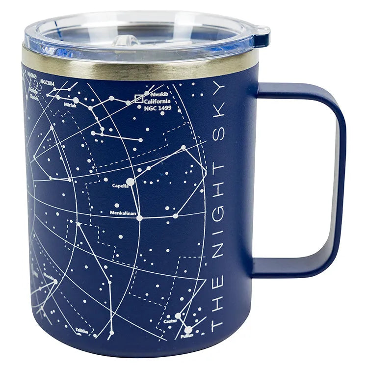 Night Sky Insulated Mug Front View