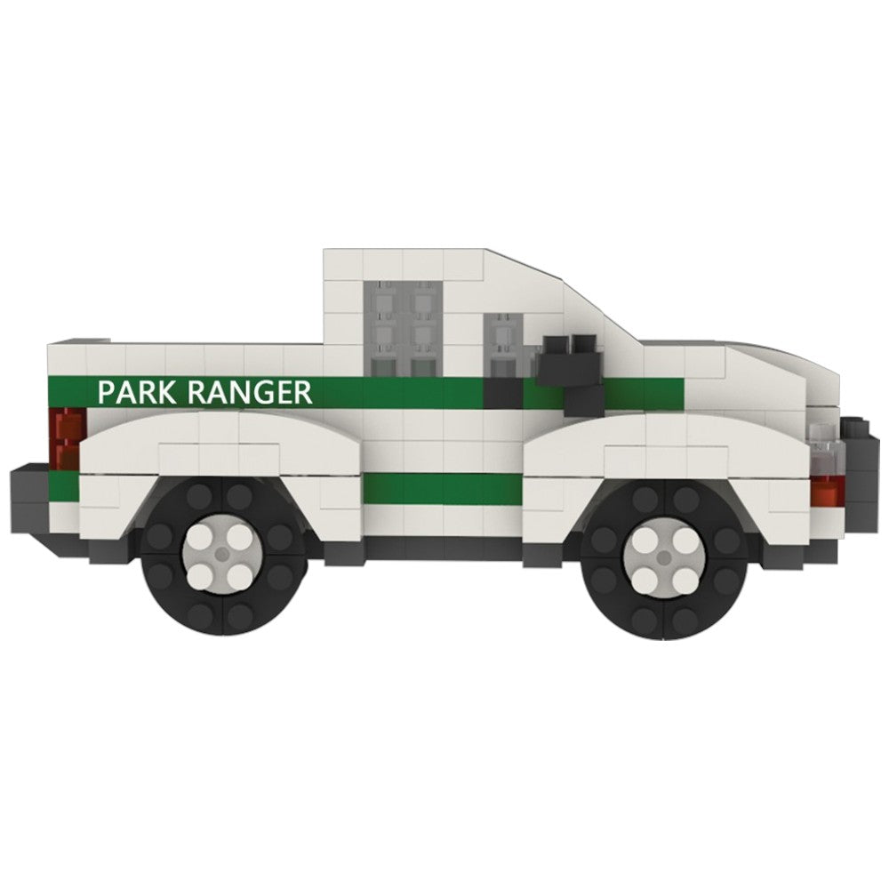 Park Ranger Truck Mini Block Magnet
