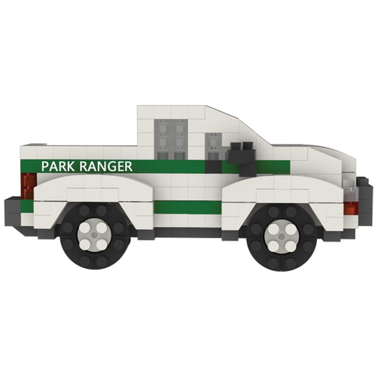 Park Ranger Truck Mini Block Magnet