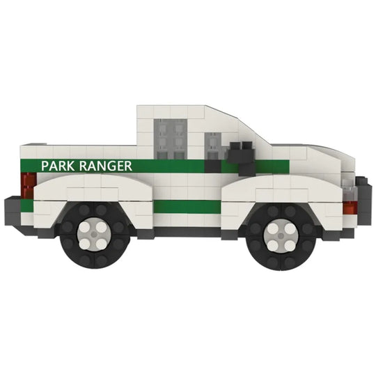 Park Ranger Truck Mini Block Magnet