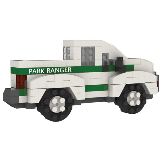 Park Ranger Truck Mini Block Magnet
