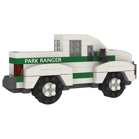 Park Ranger Truck Mini Block Magnet