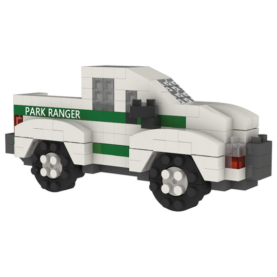 Park Ranger Truck Mini Block Magnet