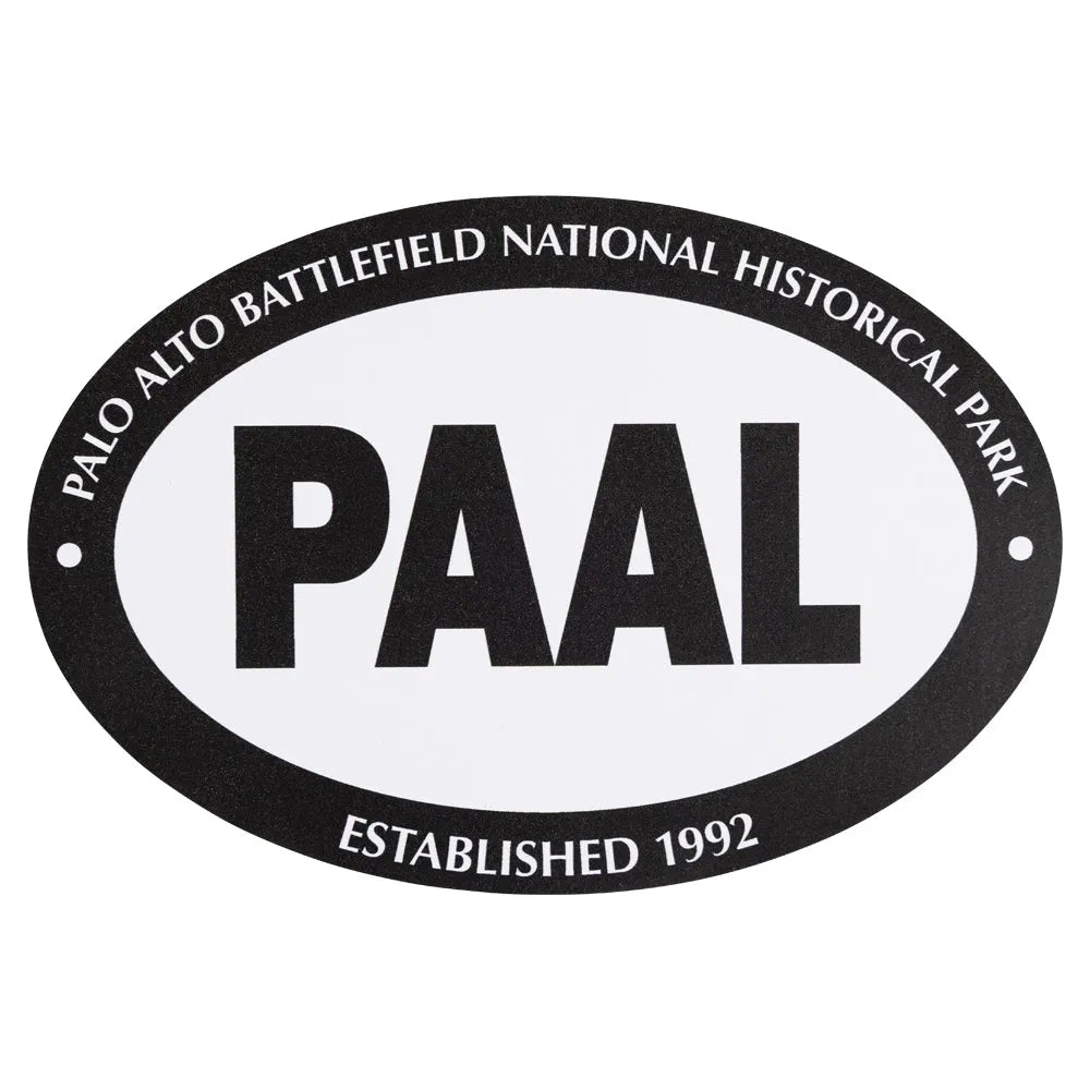 Palo Alto Battlefield National Historical Park Sticker - Euro Oval