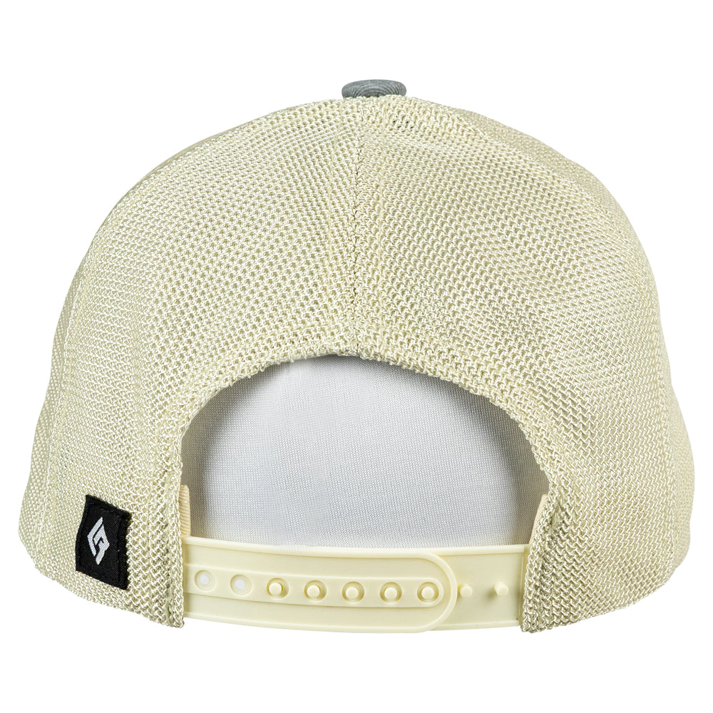 Route 66 Mesh Back Cap - America's Highway back view to show plastic snap closure