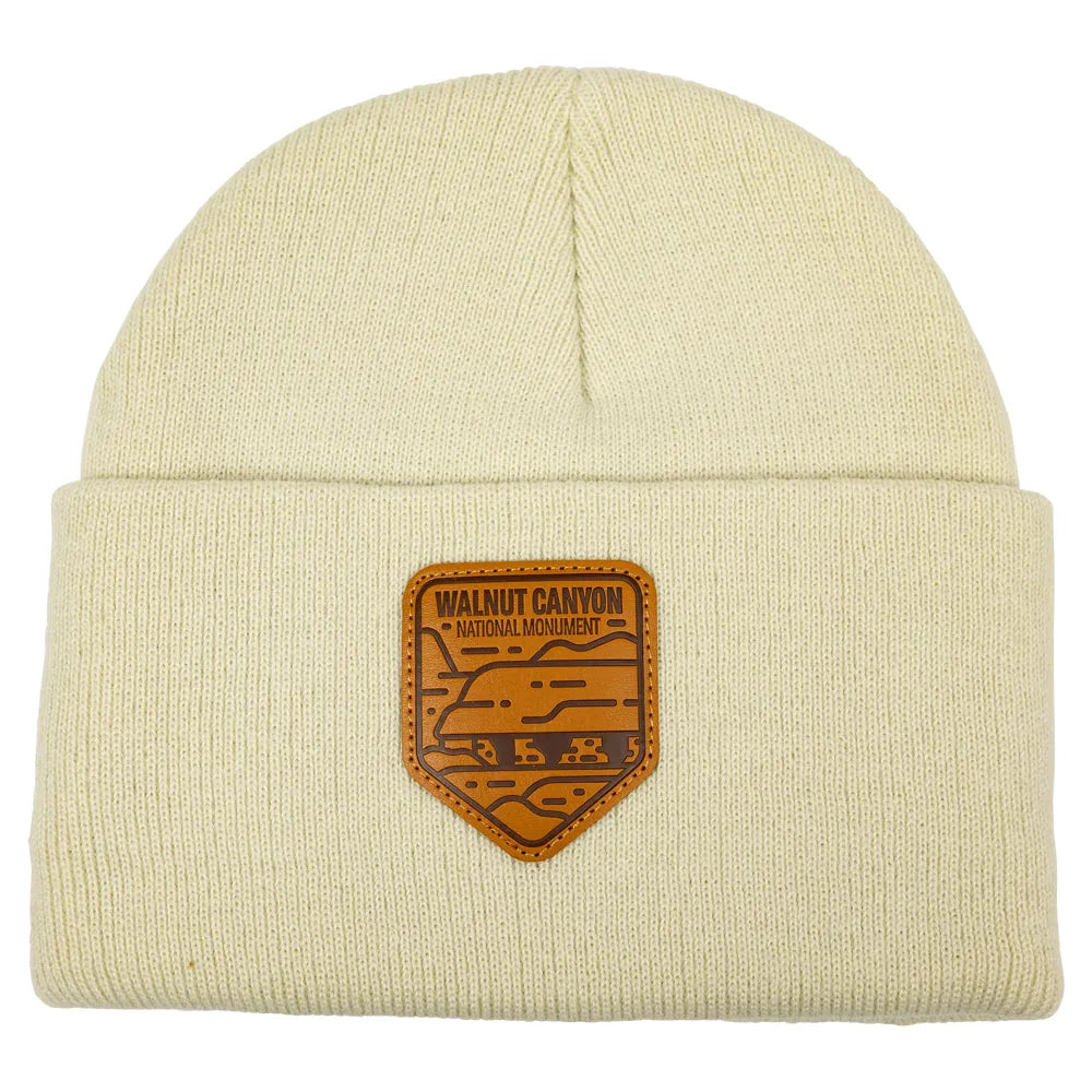 Walnut Canyon National Monument Beanie - Fell Logo front view