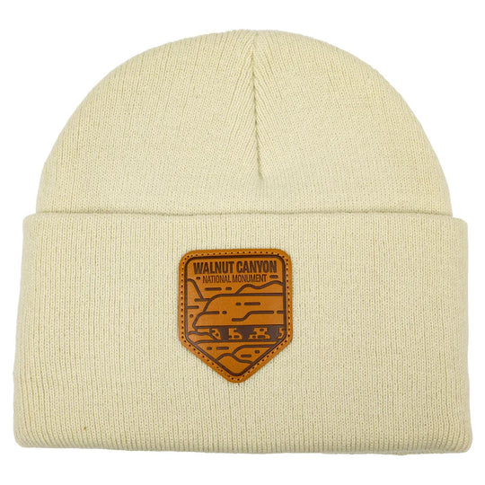 Walnut Canyon National Monument Beanie - Fell Logo front view
