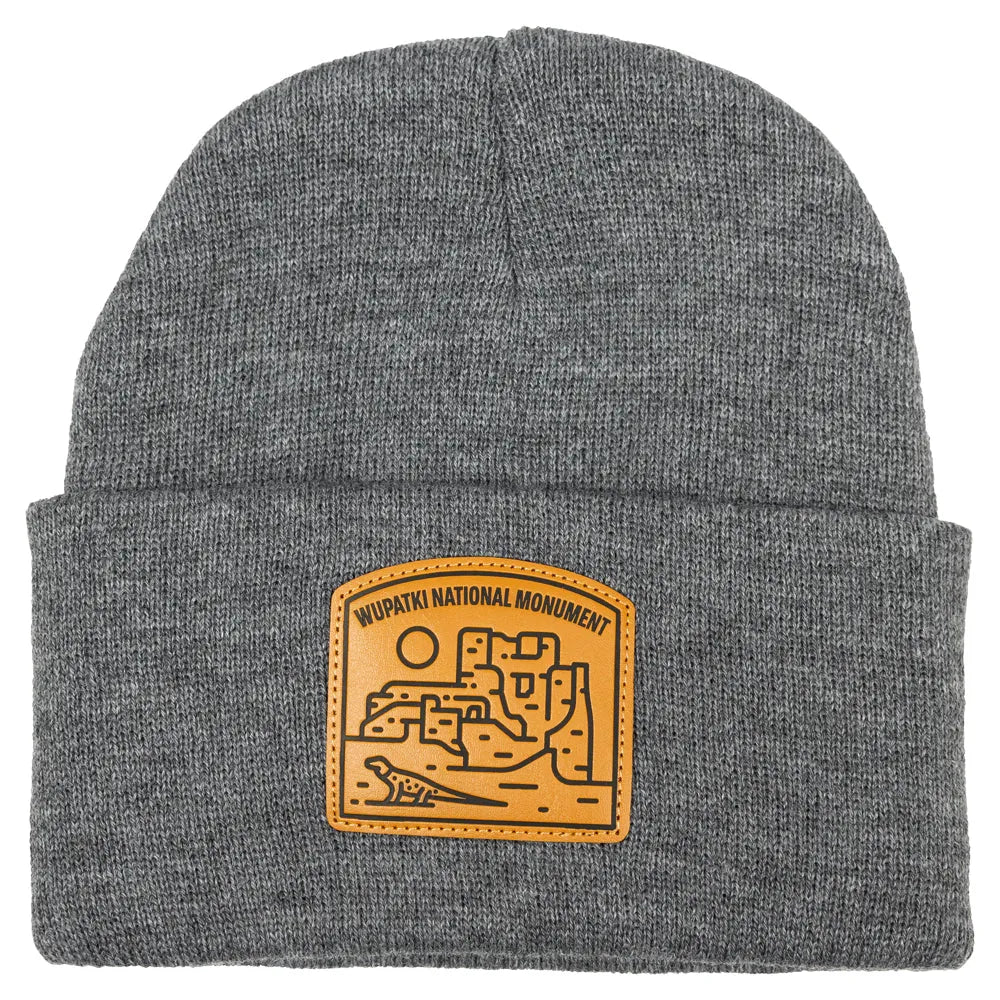 Wupatki National Monument Beanie - Fell Logo front view