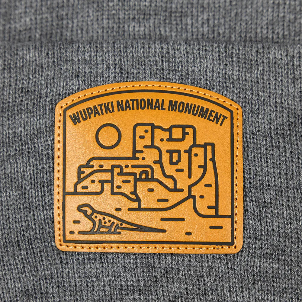 Wupatki National Monument Beanie - Fell Logo patch logo