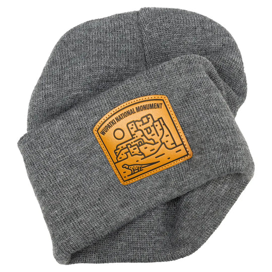 Scrunched Wupatki National Monument Beanie - Fell Logo