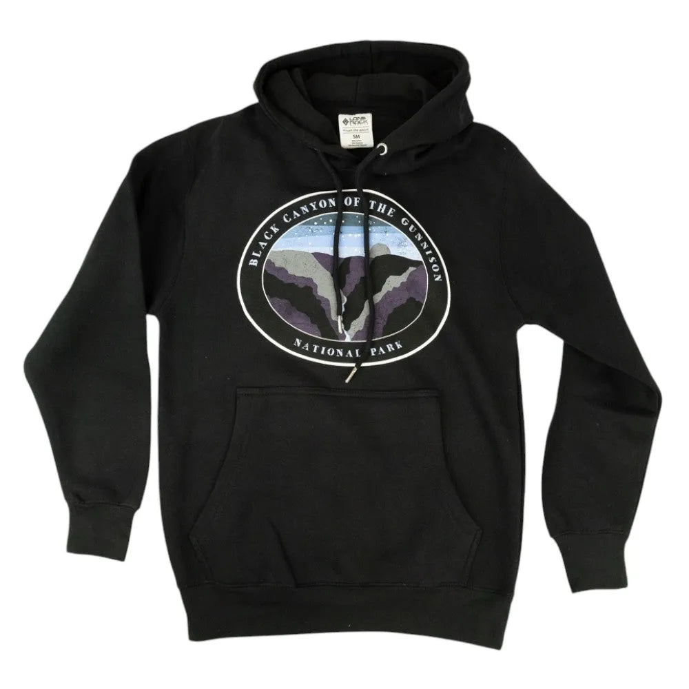 Black Canyon of the Gunnison National Park Fleece Hoodie Black Canyon of the Gunnison National Park Fleece Hoodie