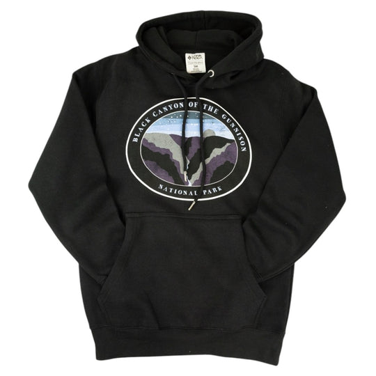 Black Canyon of the Gunnison National Park Fleece Hoodie - Night Sky