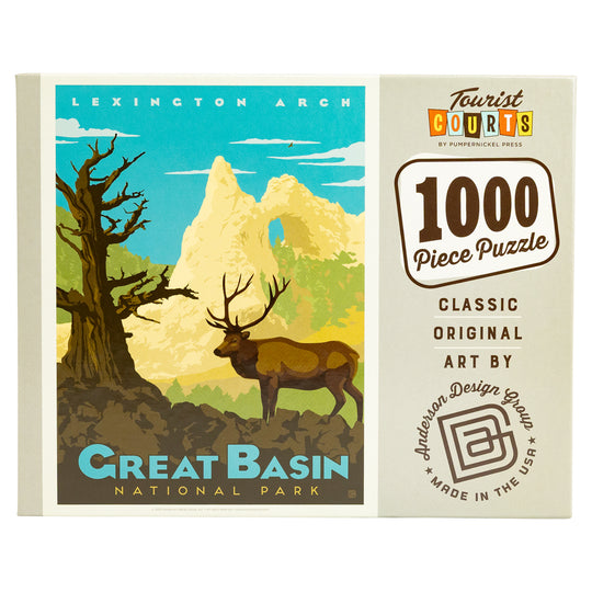 Great Basin National Park Puzzle - ADG Graphic box packaging front view on a white background