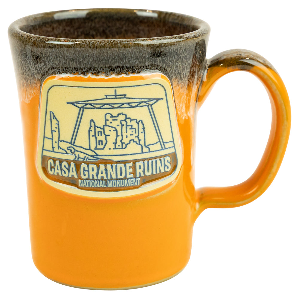 Casa Grande Ruins National Monument Abby Mug - Fell Logo on a white background
