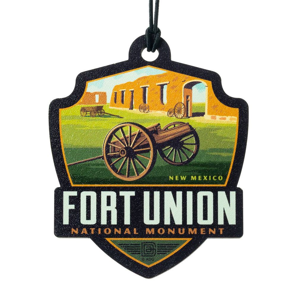Fort Union National Historic Site Ornament - ADG Badge Graphic on a white background