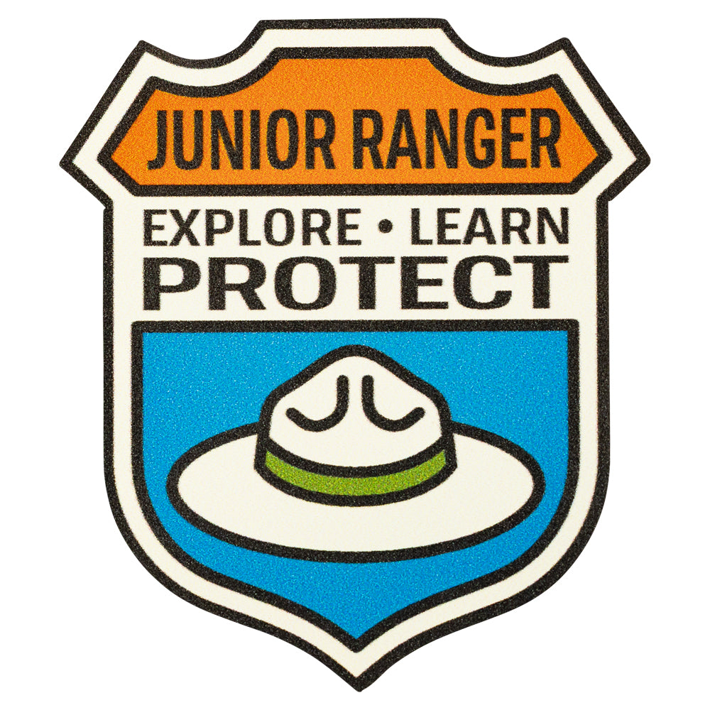 Junior Ranger Sticker - Fell Logo on a white background