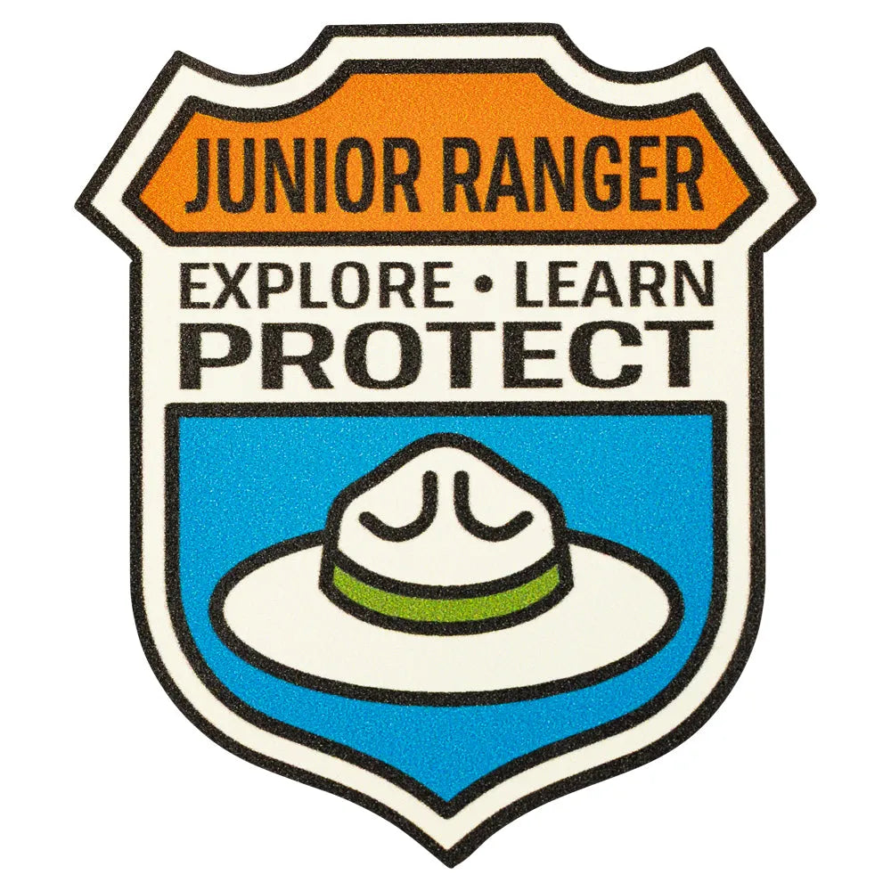 Junior Ranger Sticker - Fell Logo on a white background