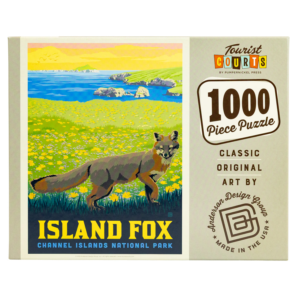 Channel Islands National Park Puzzle by ADG box front view on a white background