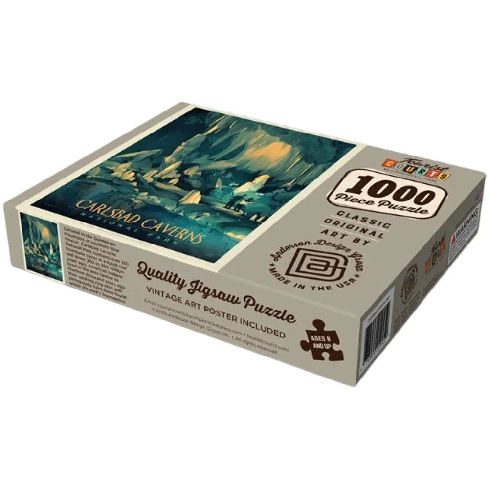 A 1000-piece jigsaw puzzle box titled &