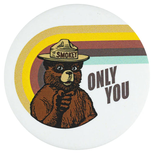 Only You Retro Stripe Magnet