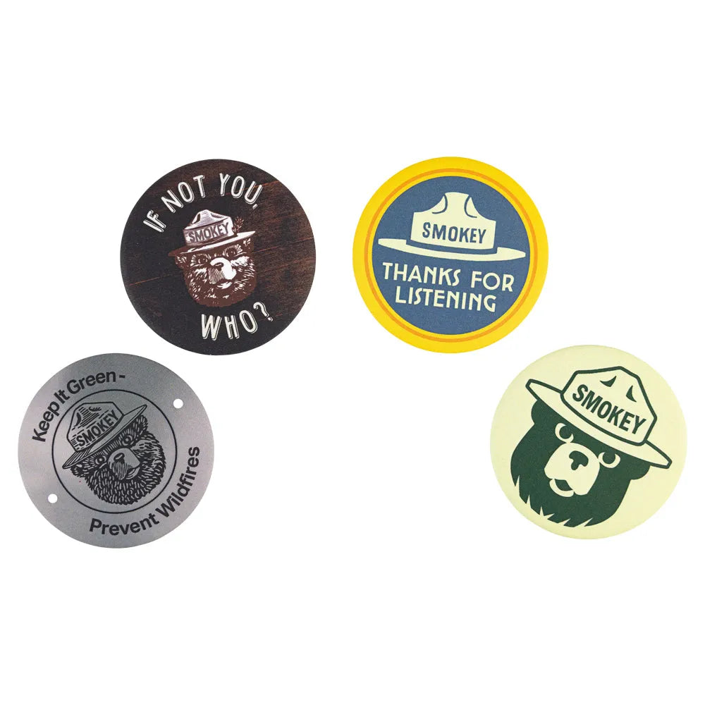 Smokey Bear Round Magnet Set Classic 2