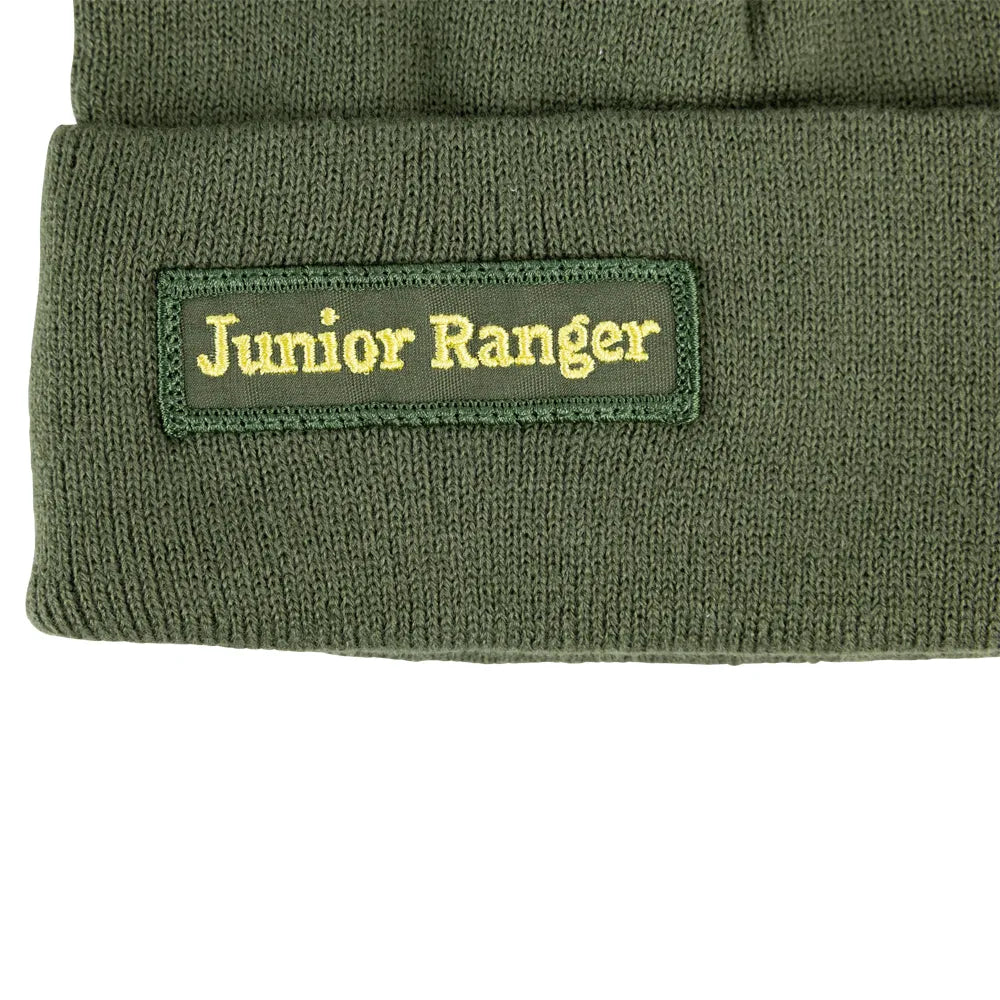 Junior Ranger Youth Beanie Patch Detail