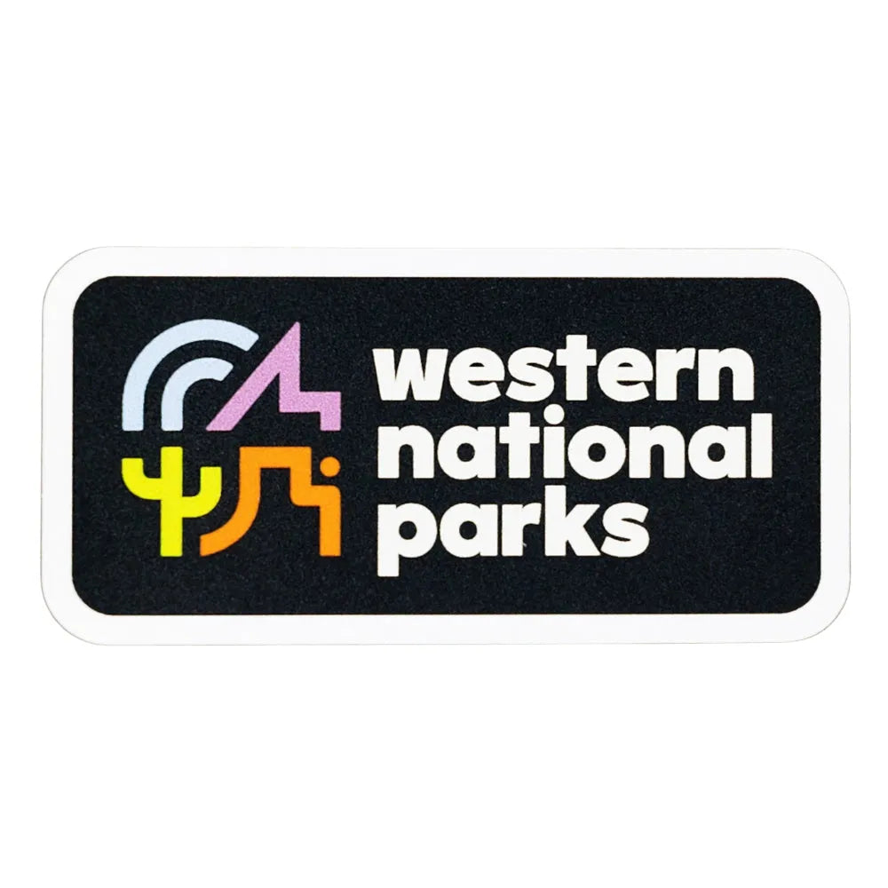 Western National Parks Logo Sticker