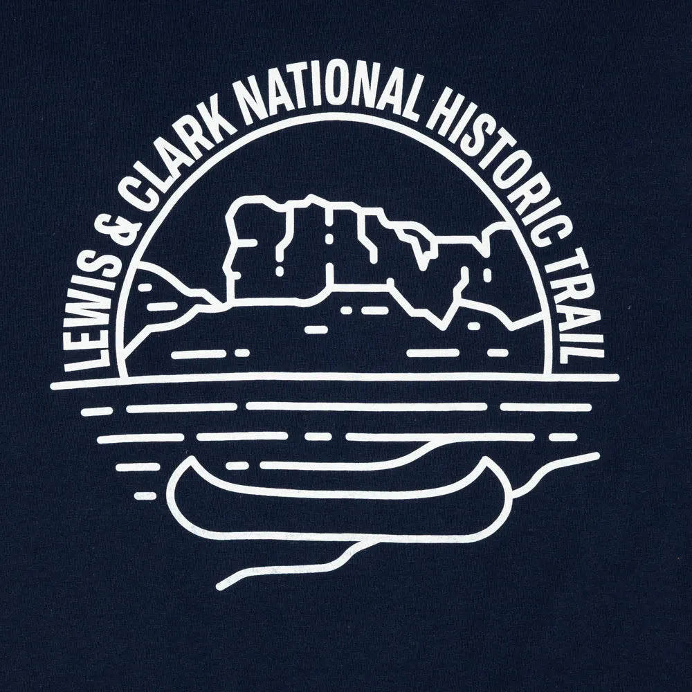 Lewis & Clark National Historic Trail T-Shirt - Fell Logo