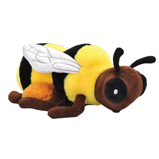 Bumblebee Plush Toy on a white background