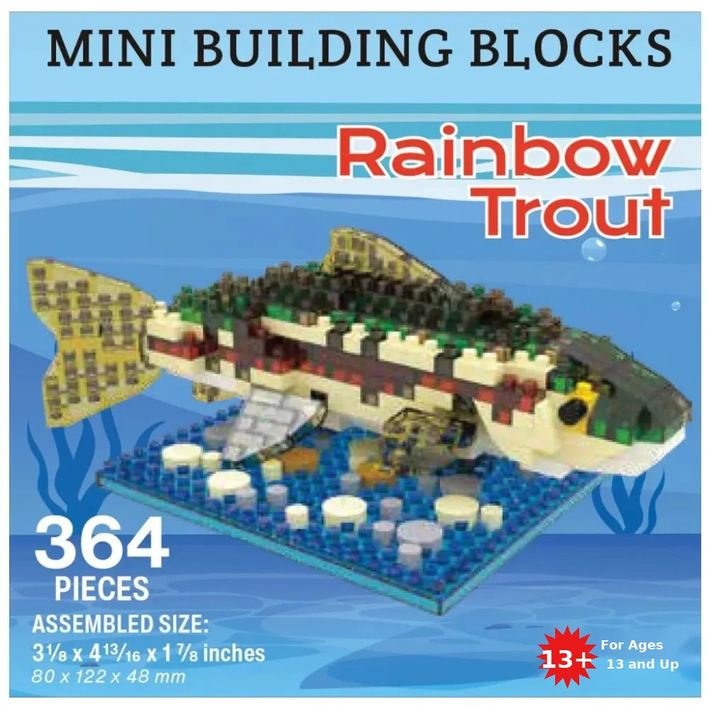 Rainbow Trout Mini Block Set