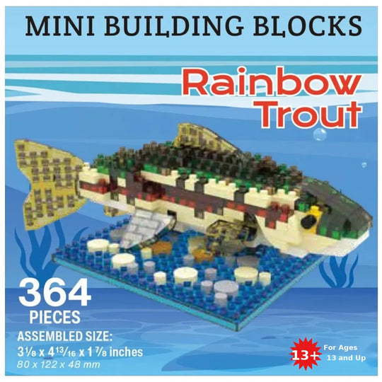 Rainbow Trout Mini Block Set