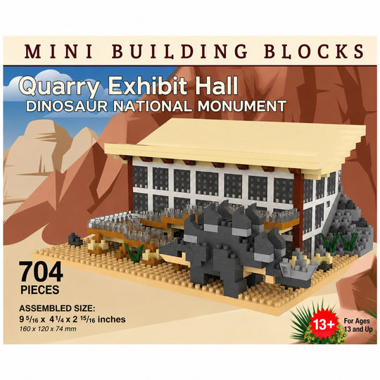 Box-style product image for a Mini Building Blocks set titled &