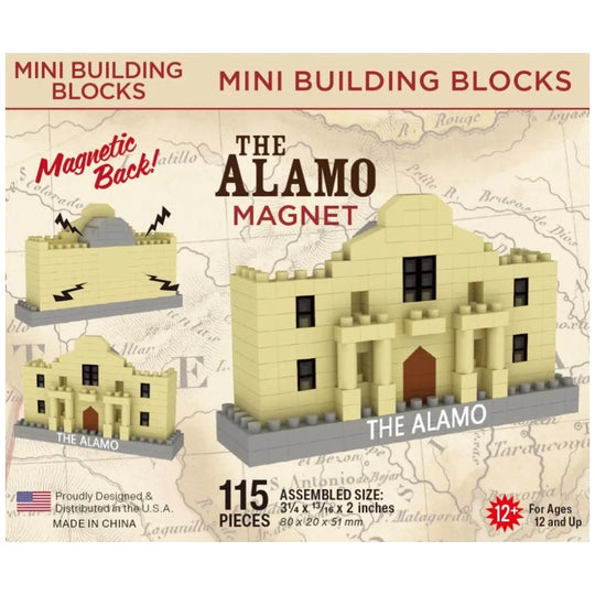 Alamo Mini Block Magnet